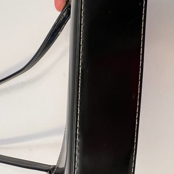 Vintage Q&A Black mini evening shoulder bag - Picture 8 of 8